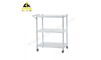 Three-shelved Stainless Steel Utility Cart(TW-13SD) 